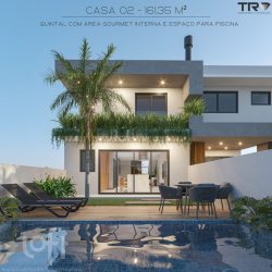 Casa Residencial com 161m², 3 quartos, 3 suítes, 2 garagens, no bairro Campeche Sul em Florianópolis