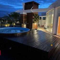 Apartamentos com 318m², 4 quartos, 4 suítes, 2 garagens, no bairro Cachoeira Do Bom Jesus em Florianópolis