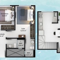 Apartamentos com 94m², 3 quartos, 2 suítes, no bairro Ingleses em Florianópolis