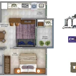 Preço de custo com 44m², 1 quarto, 1 garagem, no bairro Açores em Florianópolis