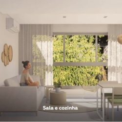 Apartamentos com 32m², 1 quarto, 1 garagem, no bairro Jardim Atlântico em Florianópolis