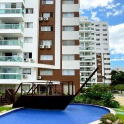 Apartamentos com 106m², 3 quartos, 1 suíte, 2 garagens, no bairro Barreiros em São José